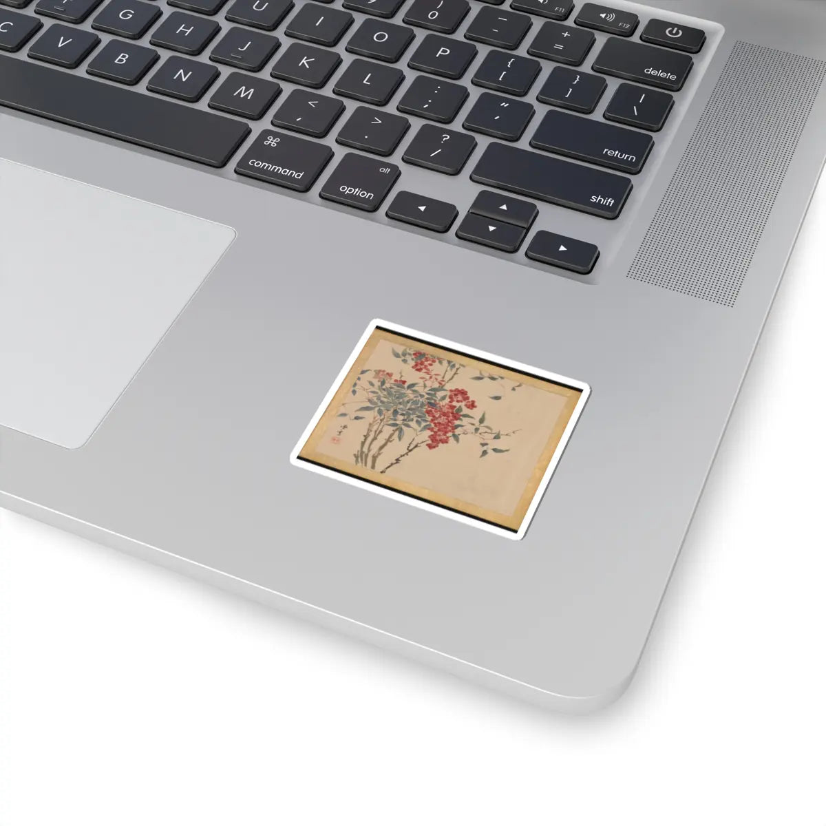 Taki Katei - Flowers and Birds - 19th century v16 - STICKER Vinyl Kiss-Cut Decal
