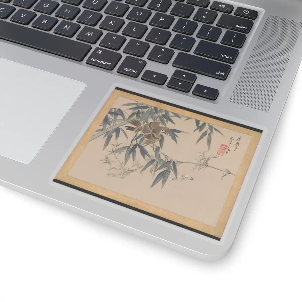 Taki Katei - Flowers and Birds - 19th century v8 - STICKER Vinyl Kiss-Cut Decal