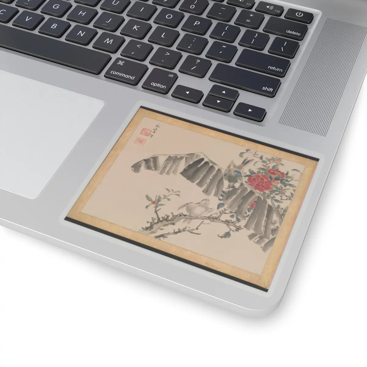 Taki Katei - Flowers and Birds - 19th century v9 - STICKER Vinyl Kiss-Cut Decal