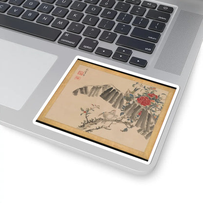Taki Katei - Flowers and Birds - 19th century v9 - STICKER Vinyl Kiss-Cut Decal