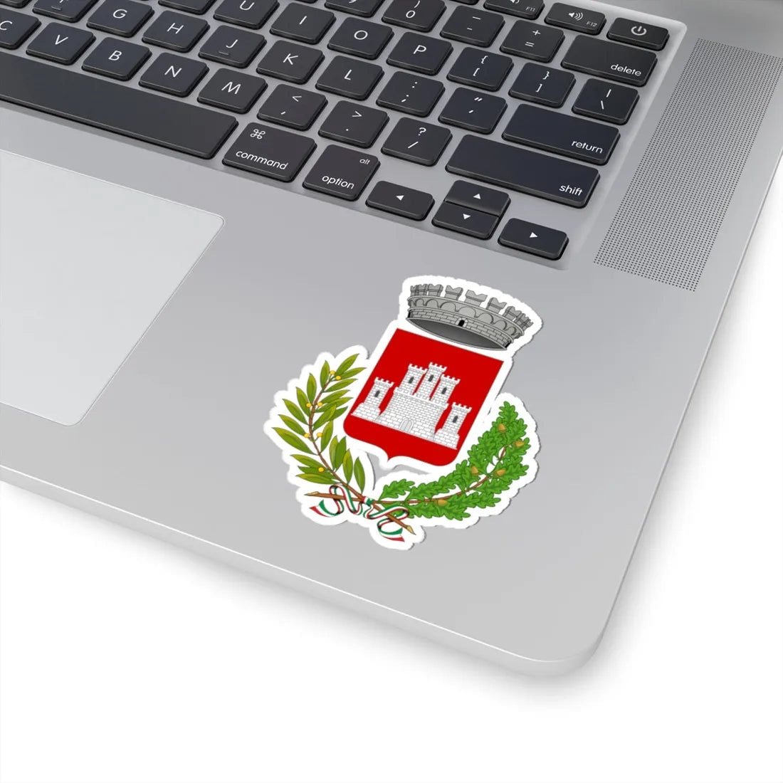 Talamello-Stemma (Italy) (Coat of Arms) STICKER Vinyl Kiss-Cut Decal - The Sticker Space