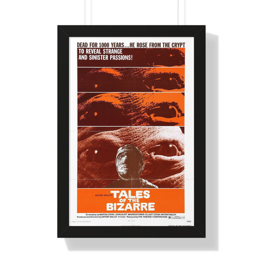 TALES FROM THE BIZARRE 1970 - Framed Movie Poster-16″ x 24″-The Sticker Space