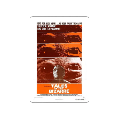 TALES FROM THE BIZARRE 1970 Movie Poster STICKER Vinyl Die-Cut Decal 4 Inch - The Sticker Space