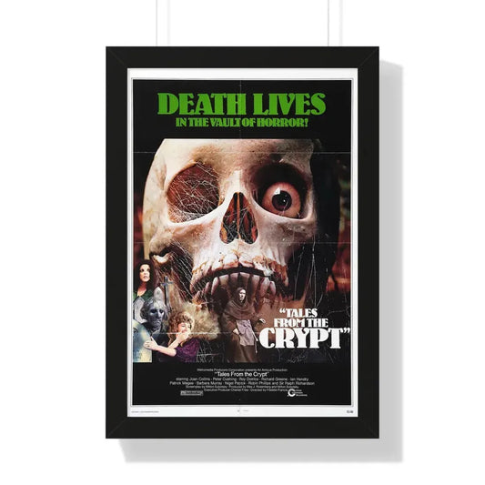 TALES FROM THE CRYPT 1972 - Framed Movie Poster 16″ x 24″ Black - The Sticker Space