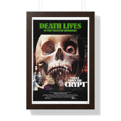 TALES FROM THE CRYPT 1972 - Framed Movie Poster 16″ x 24″ Walnut - The Sticker Space