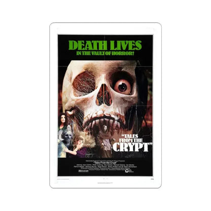 TALES FROM THE CRYPT 1972 Movie Poster - STICKER Vinyl Kiss-Cut Decal 2 Inch White - The Sticker Space
