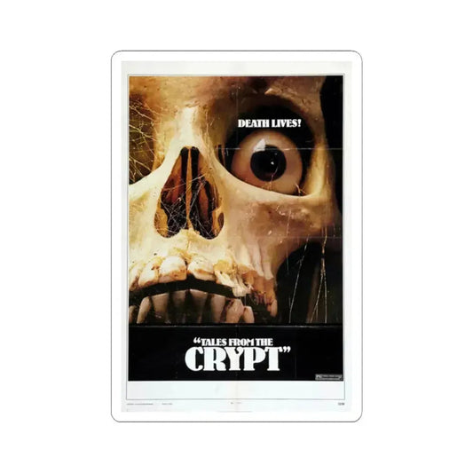 Tales from the Crypt 1972 Movie Poster - STICKER Vinyl Kiss-Cut Decal 2 Inch White - The Sticker Space