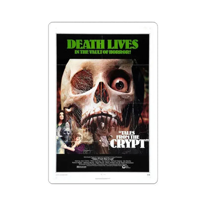 TALES FROM THE CRYPT 1972 Movie Poster - STICKER Vinyl Kiss-Cut Decal 3 Inch White - The Sticker Space