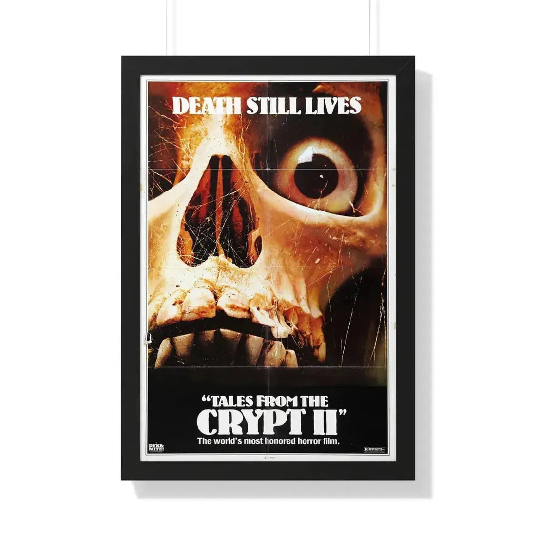 TALES FROM THE CRYPT II (VAULT OF HORROR) 1973 - Framed Movie Poster 20" x 30" Black - The Sticker Space