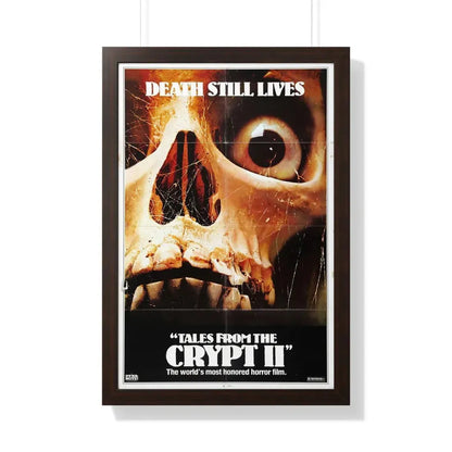 TALES FROM THE CRYPT II (VAULT OF HORROR) 1973 - Framed Movie Poster 20" x 30" Walnut - The Sticker Space