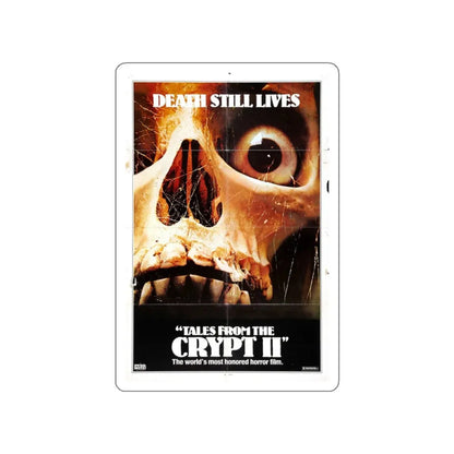 TALES FROM THE CRYPT II (VAULT OF HORROR) 1973 Movie Poster STICKER Vinyl Die-Cut Decal 3 Inch - The Sticker Space