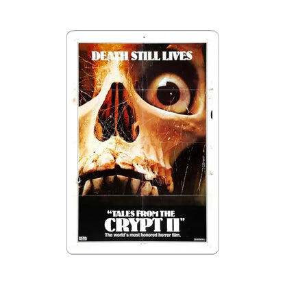 TALES FROM THE CRYPT II (VAULT OF HORROR) 1973 Movie Poster - STICKER Vinyl Kiss-Cut Decal 4 Inch White - The Sticker Space