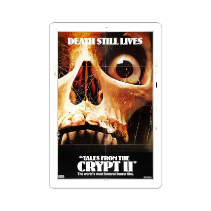 TALES FROM THE CRYPT II (VAULT OF HORROR) 1973 Movie Poster - STICKER Vinyl Kiss-Cut Decal 6 Inch White - The Sticker Space