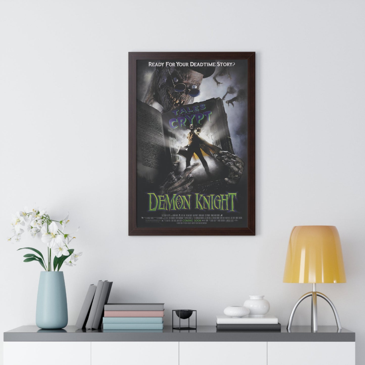 TALES FROM THE CRYPT PRESENTS DEMON KNIGHT 1995 - Framed Movie Poster-The Sticker Space