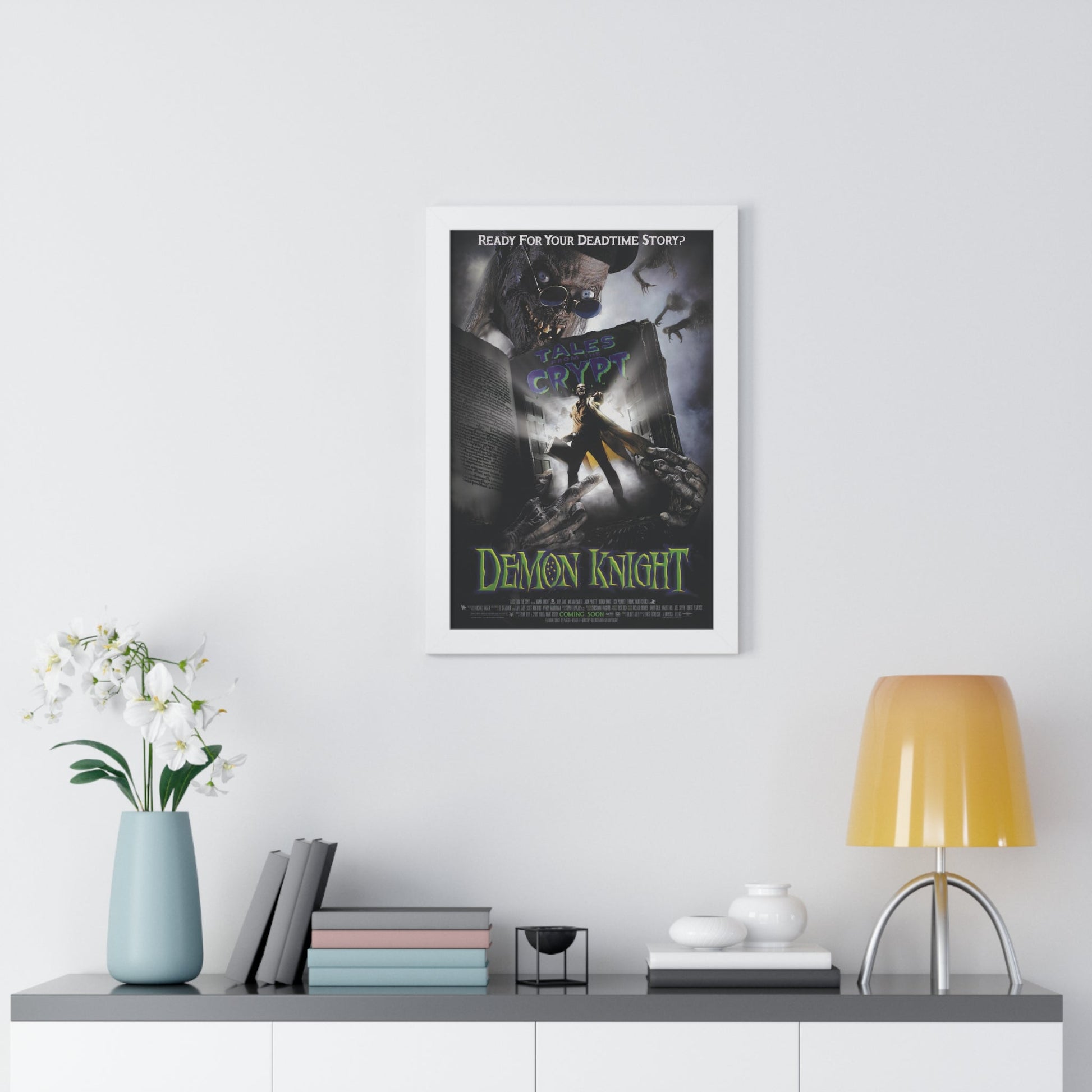 TALES FROM THE CRYPT PRESENTS DEMON KNIGHT 1995 - Framed Movie Poster-The Sticker Space