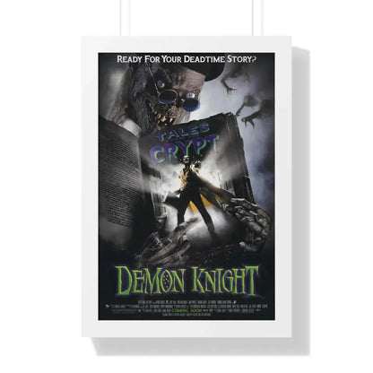 TALES FROM THE CRYPT PRESENTS DEMON KNIGHT 1995 - Framed Movie Poster 16″ x 24″ White - The Sticker Space