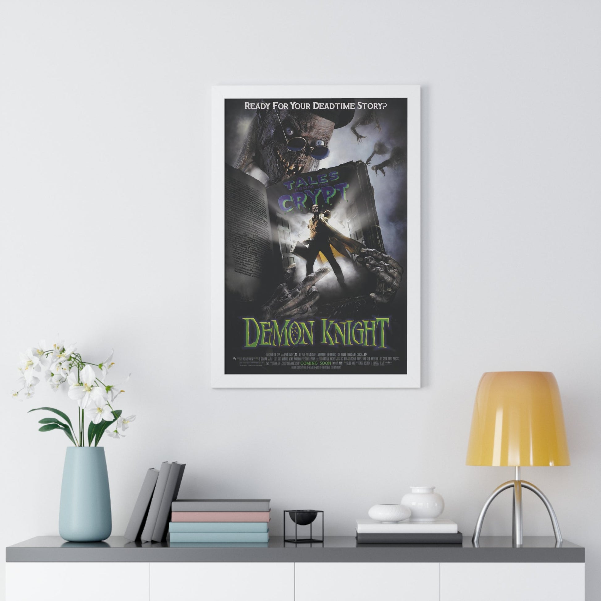 TALES FROM THE CRYPT PRESENTS DEMON KNIGHT 1995 - Framed Movie Poster-The Sticker Space