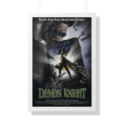 TALES FROM THE CRYPT PRESENTS DEMON KNIGHT 1995 - Framed Movie Poster 20" x 30" White - The Sticker Space