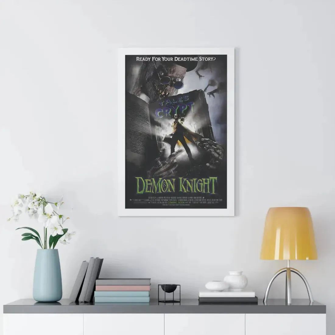 TALES FROM THE CRYPT PRESENTS DEMON KNIGHT 1995 - Framed Movie Poster - The Sticker Space