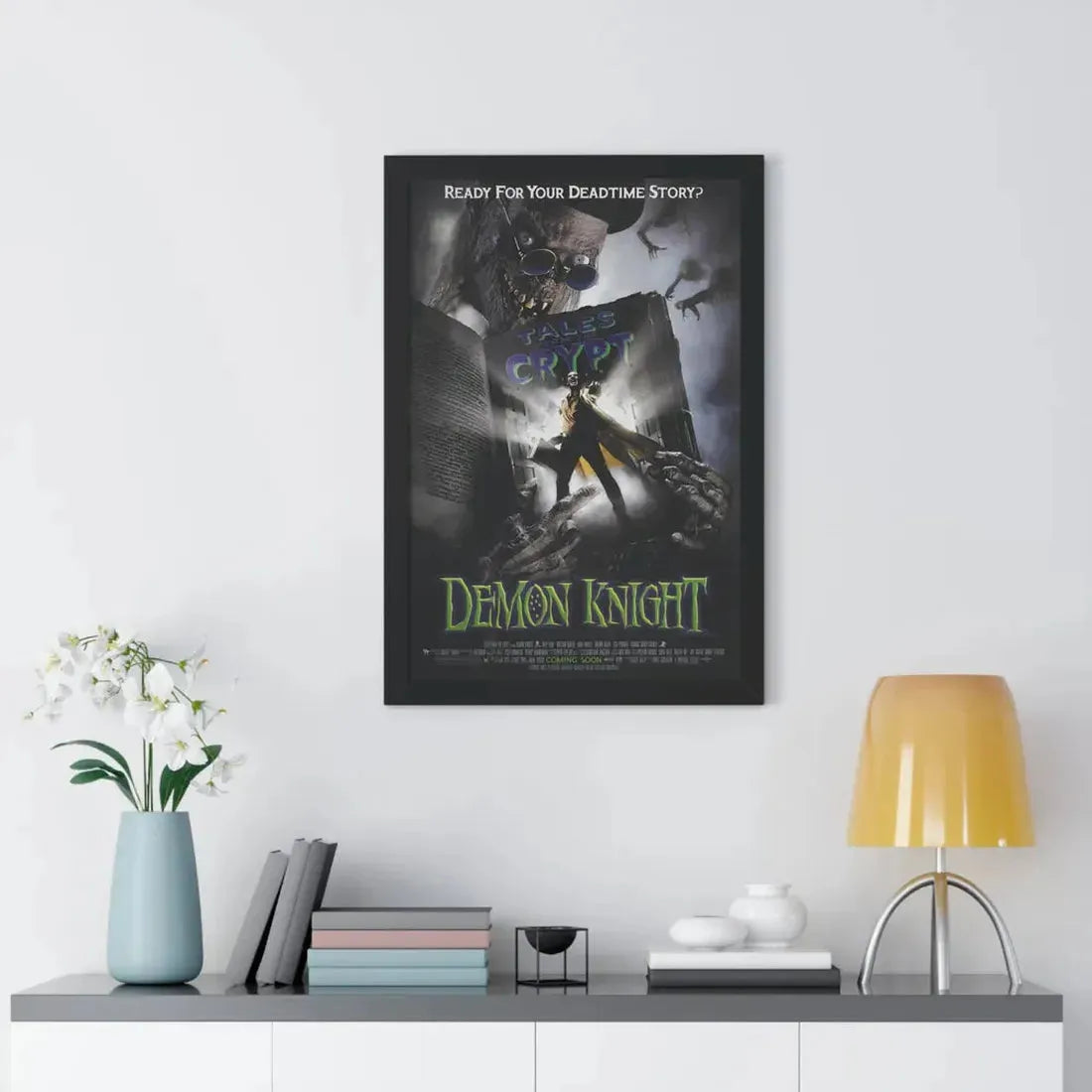 TALES FROM THE CRYPT PRESENTS DEMON KNIGHT 1995 - Framed Movie Poster - The Sticker Space