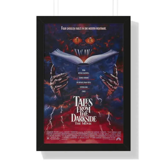 TALES FROM THE DARKSIDE THE MOVIE 1990 - Framed Movie Poster 16″ x 24″ Black - The Sticker Space