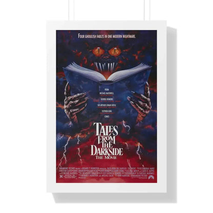 TALES FROM THE DARKSIDE THE MOVIE 1990 - Framed Movie Poster 16″ x 24″ White - The Sticker Space