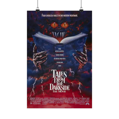 TALES FROM THE DARKSIDE THE MOVIE 1990 - Paper Movie Poster 12″ x 18″ Matte - The Sticker Space