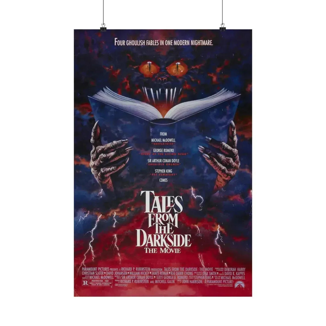 TALES FROM THE DARKSIDE THE MOVIE 1990 - Paper Movie Poster 20″ x 30″ Matte - The Sticker Space