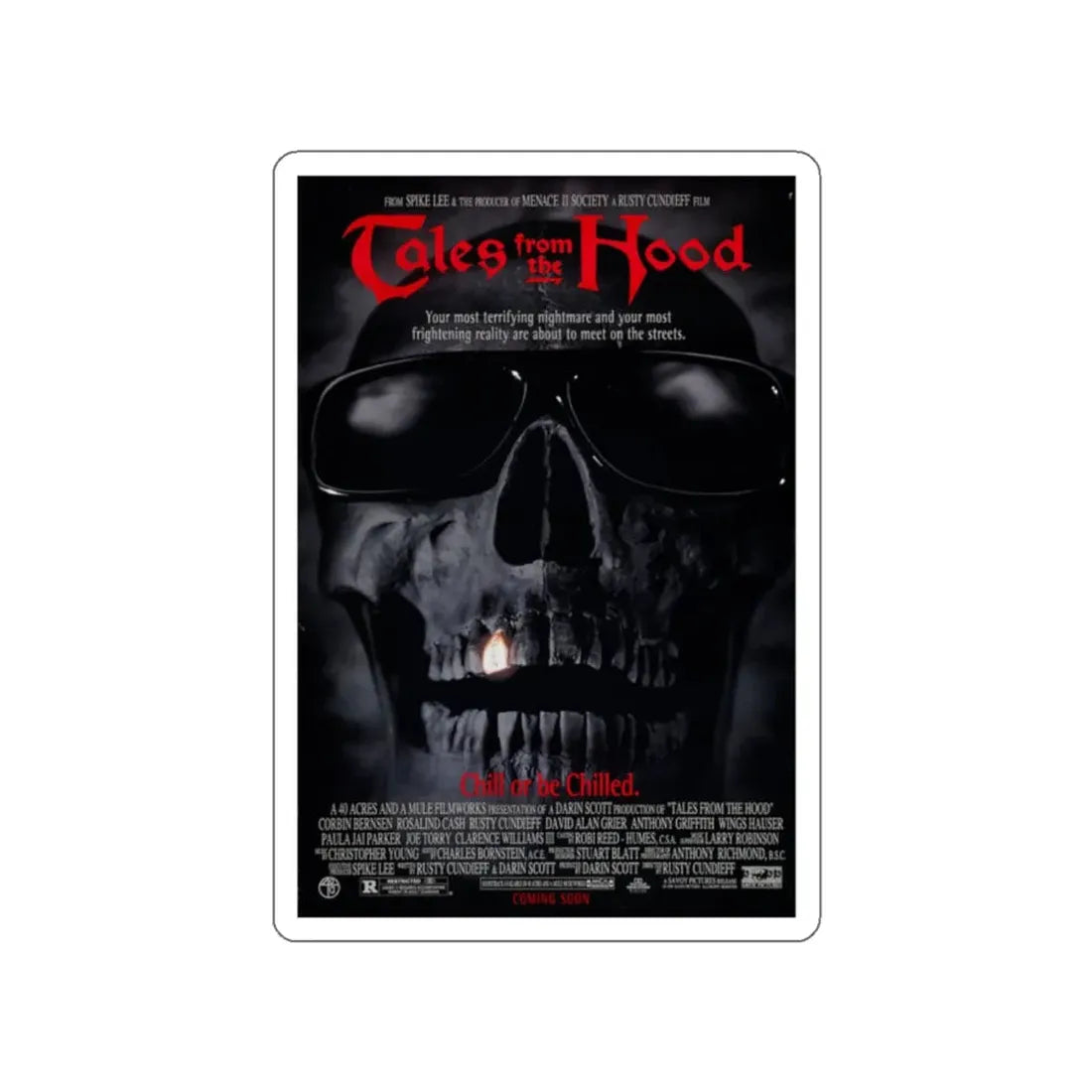 TALES FROM THE HOOD 1995 Movie Poster STICKER Vinyl Die-Cut Decal 2 Inch - The Sticker Space