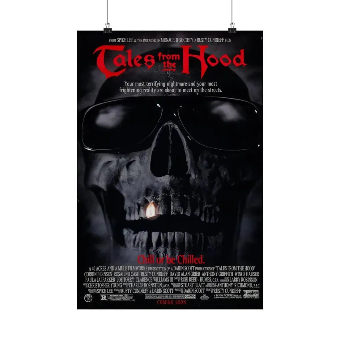 TALES FROM THE HOOD 1995 - Paper Movie Poster 16″ x 24″ Matte - The Sticker Space