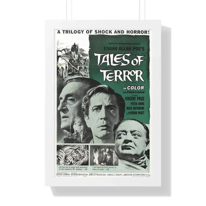 TALES OF TERROR 1962 - Framed Movie Poster 16″ x 24″ White - The Sticker Space