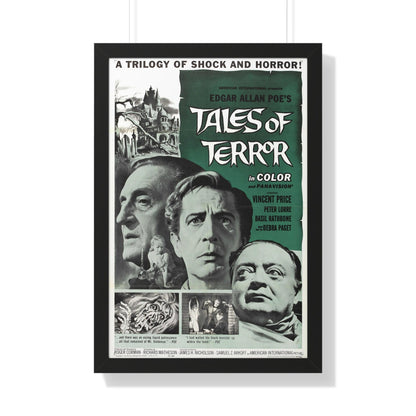 TALES OF TERROR 1962 - Framed Movie Poster-20" x 30"-The Sticker Space