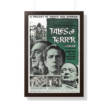 TALES OF TERROR 1962 - Framed Movie Poster-20" x 30"-The Sticker Space