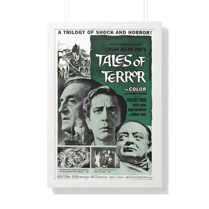 TALES OF TERROR 1962 - Framed Movie Poster 20" x 30" White - The Sticker Space