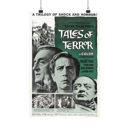 TALES OF TERROR 1962 - Paper Movie Poster 12″ x 18″ Matte - The Sticker Space