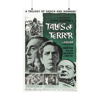 TALES OF TERROR 1962 - Paper Movie Poster 24″ x 36″ Matte - The Sticker Space