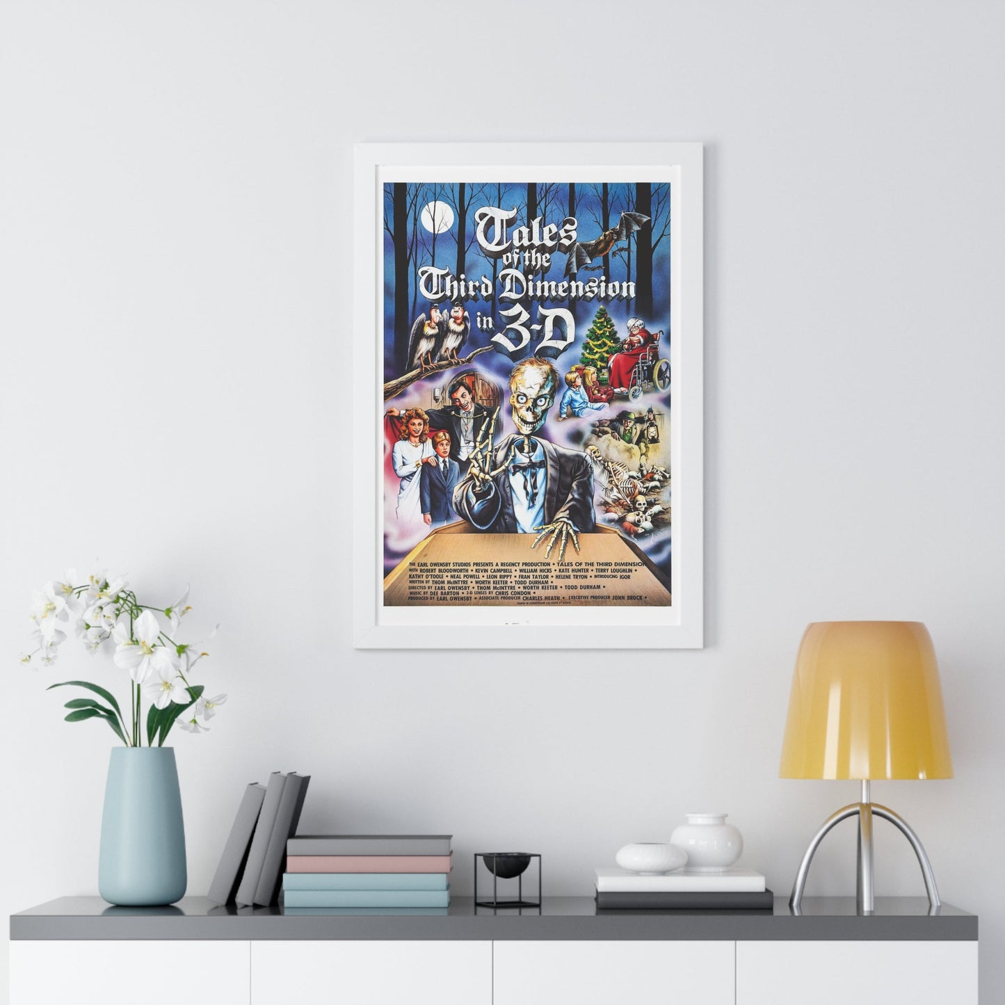 TALES OF THE THIRD DIMENSION 1984 - Framed Movie Poster-The Sticker Space