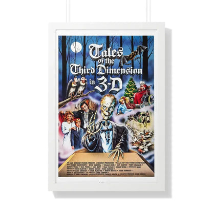 TALES OF THE THIRD DIMENSION 1984 - Framed Movie Poster 20" x 30" White - The Sticker Space
