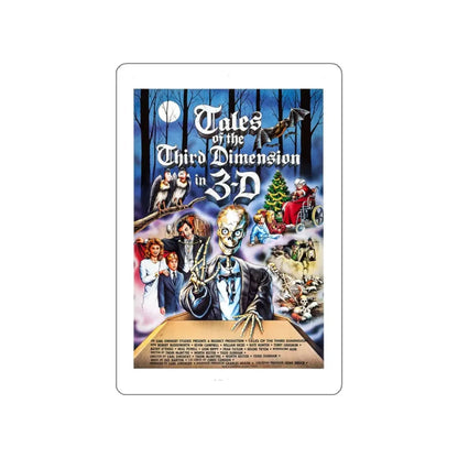 TALES OF THE THIRD DIMENSION 1984 Movie Poster STICKER Vinyl Die-Cut Decal 3 Inch - The Sticker Space