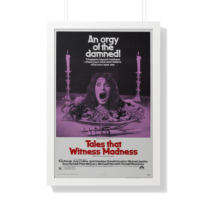 TALES THAT WITNESSED MADNESS 1973 - Framed Movie Poster-20" x 30"-The Sticker Space