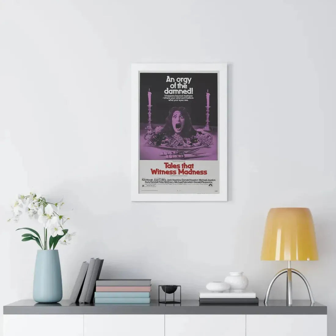 TALES THAT WITNESSED MADNESS 1973 - Framed Movie Poster - The Sticker Space