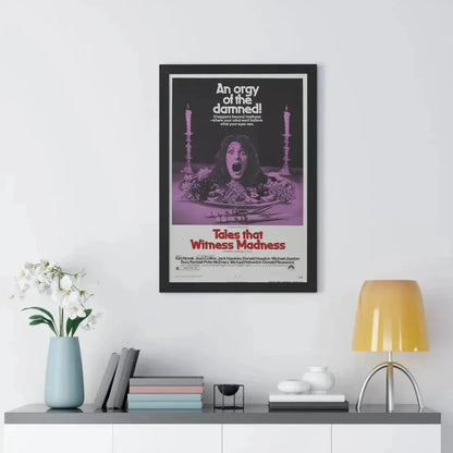 TALES THAT WITNESSED MADNESS 1973 - Framed Movie Poster - The Sticker Space