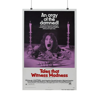 TALES THAT WITNESSED MADNESS 1973 - Paper Movie Poster 20″ x 30″ Matte - The Sticker Space