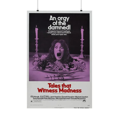 TALES THAT WITNESSED MADNESS 1973 - Paper Movie Poster 24″ x 36″ Matte - The Sticker Space