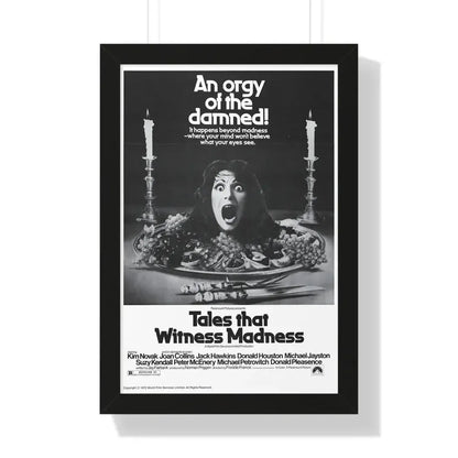 TALES THAT WITNESSED MADNESS (3) 1973 - Framed Movie Poster 16″ x 24″ Black - The Sticker Space