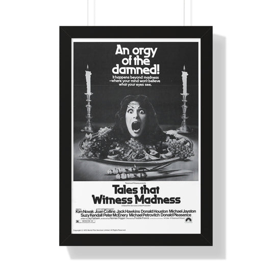 TALES THAT WITNESSED MADNESS (3) 1973 - Framed Movie Poster-16″ x 24″-The Sticker Space