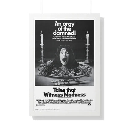 TALES THAT WITNESSED MADNESS (3) 1973 - Framed Movie Poster 20" x 30" White - The Sticker Space