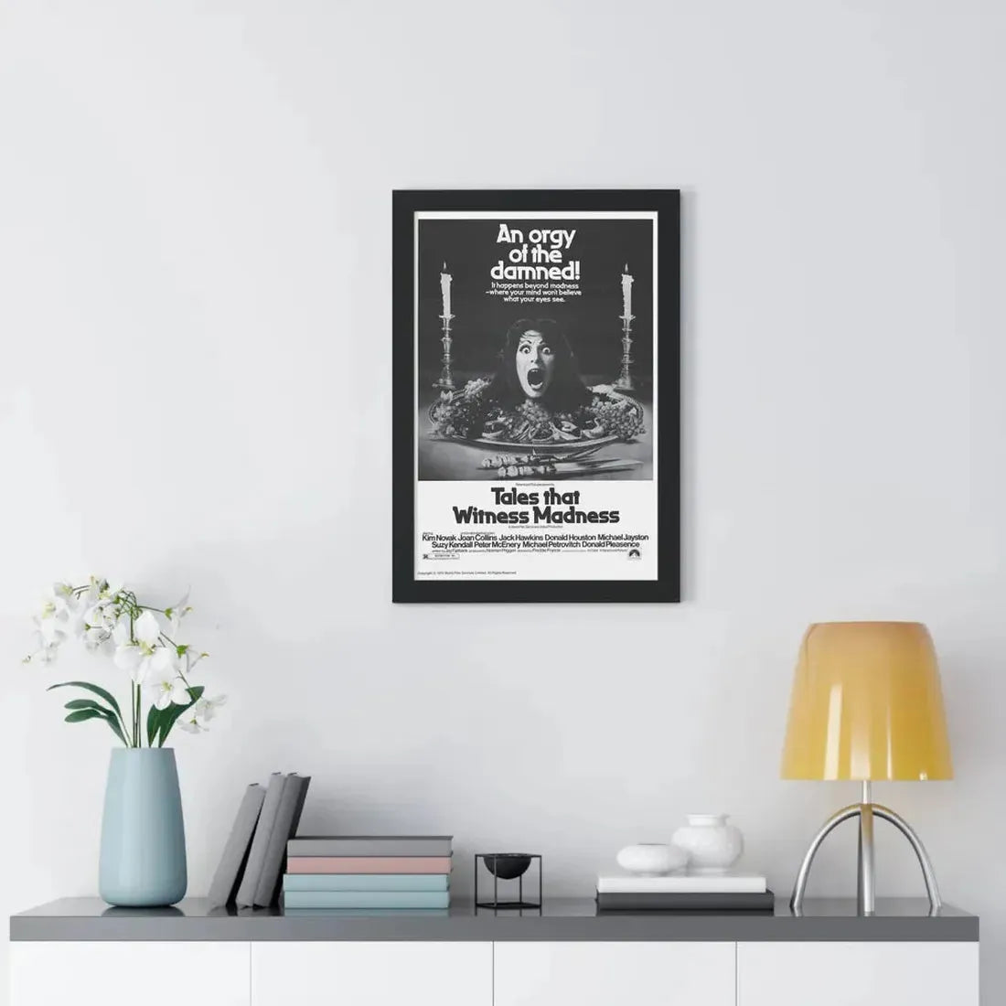TALES THAT WITNESSED MADNESS (3) 1973 - Framed Movie Poster - The Sticker Space