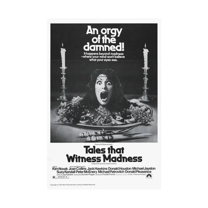 TALES THAT WITNESSED MADNESS (3) 1973 - Paper Movie Poster - The Sticker Space