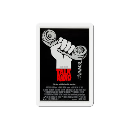 Talk Radio 1988 Movie Poster Refrigerator Magnet 2 Inch - The Sticker Space